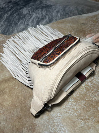 Montana West Tooled Leader Fridge Belt Bag