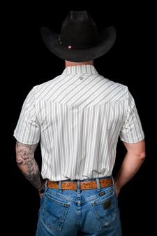 The Jack Pearl Snap Polo in Cream