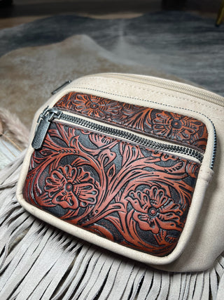 Montana West Tooled Leader Fridge Belt Bag