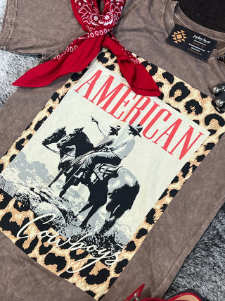 American Cowboys Mineral Wash Tee