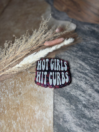 Hot Girls Hit Curbs Car Freshie