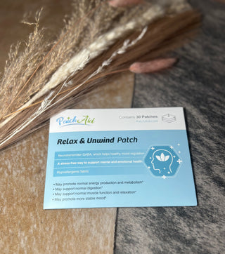 Relax & Unwind Patch - Stress Relief & Relaxation Support