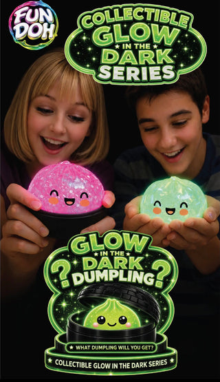 Glow in the Dark Collectible Dumpling Squishy
