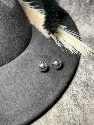 Puffy Dome Earring - Jayden Layne