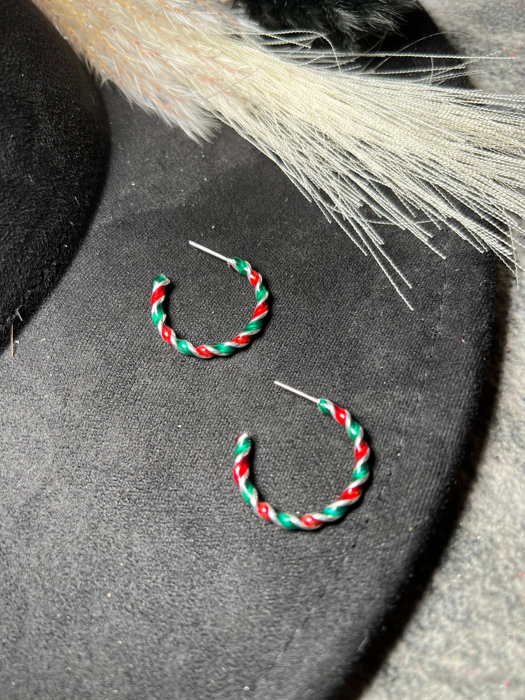 Christmas Hoop Earrings
