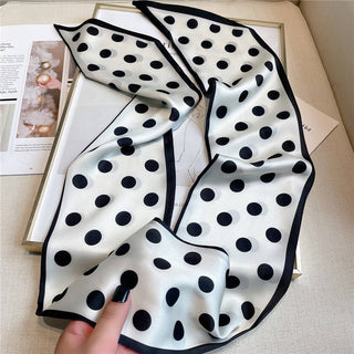Polka Dot Long Scarf