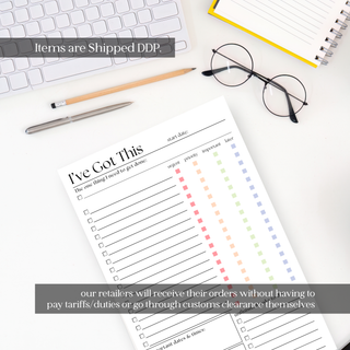 I've Got This! Daily and Weekly To-Do List: 50-Page Notepad