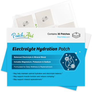 Electrolyte Hydration Patch – Stimulant-Free Fluid Support