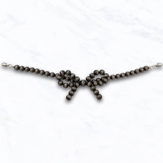 Bow Beaded Hat Chain