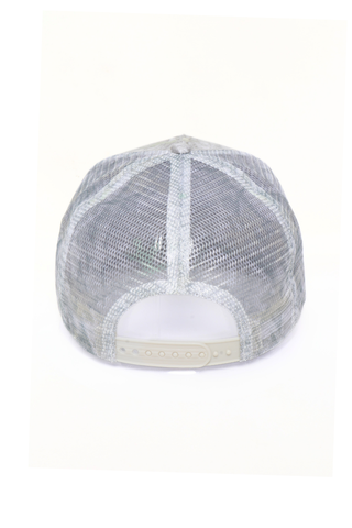 Camo Woods Print Mesh Back Trucker Cap