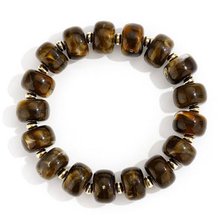 Boho Beaded Bracelets Vintage Stone Effect Bracelet