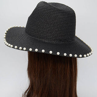 Breaded straw hat