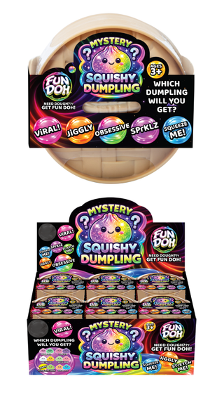 Fun Doh 4" Mystery Dumpling Squishies