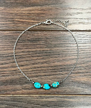 Handmade 15" Oval Gemstone Necklace