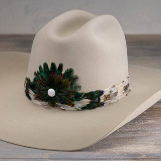 Feather Hat Band - Royal - Jayden Layne