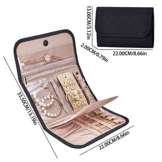 Stylish Foldable Jewelry Storage Pouch