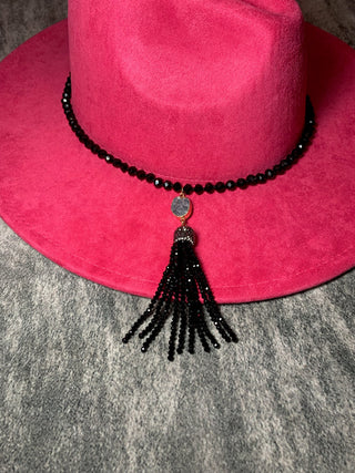 Black and Grey Statement Necklaces - Jayden Layne