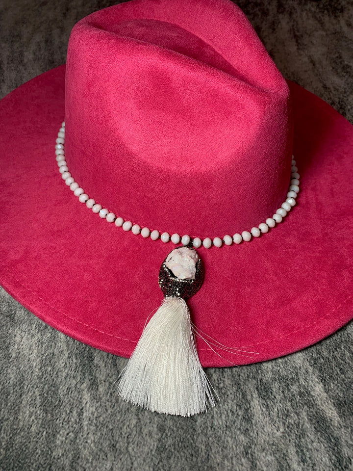 White Beaded Statment Necklaces