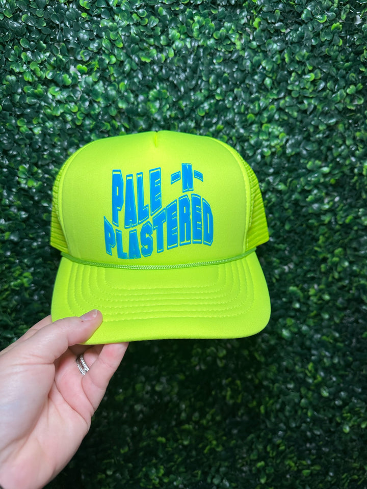 Pale-N-Plastered Trucker Hat