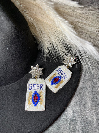 Beer Seed Bead Earrings