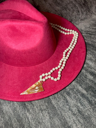 White Beaded Statment Necklaces - Jayden Layne