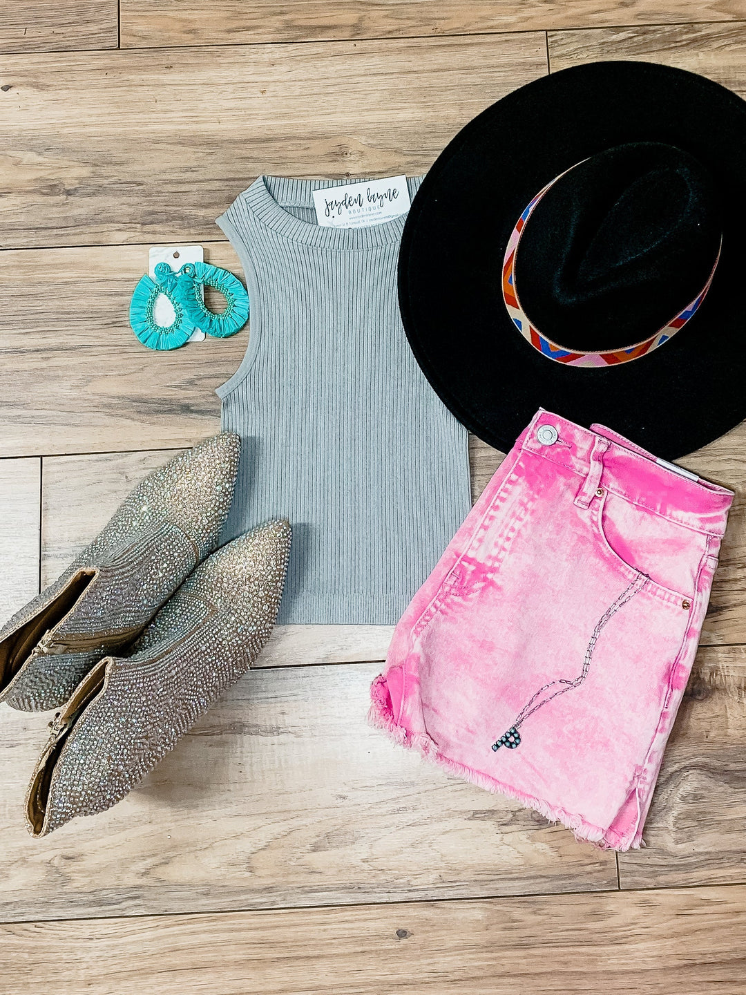 Seamless High Neck Crop Tank - Jayden Layne