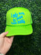 Green Cap/Blue