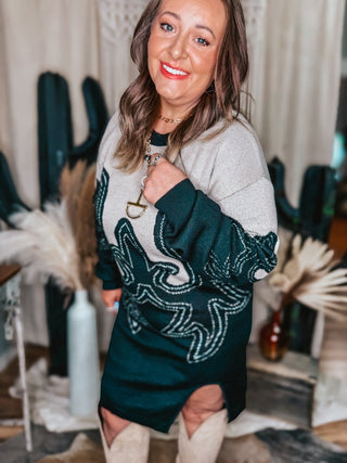 Punchy Sweater Dress - Jayden Layne