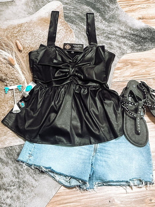 Rodeo Ribbon Babydoll Tank - Jayden Layne