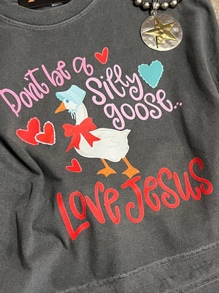 Silly Goose Love Jesus Muscle Tank