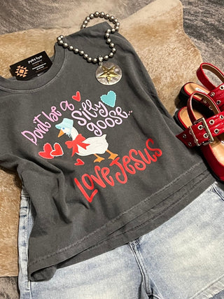 Silly Goose Love Jesus Muscle Tank