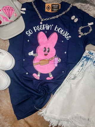 So Peepin Boujee Easter tee