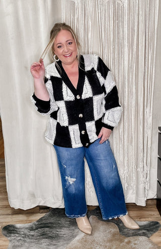 Wide Destroyed High Rise Relaxed Cropped Wide Leg Jeans