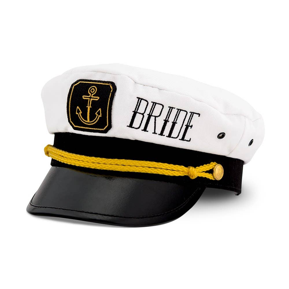 Nautical Bachelorette Party Captain Hat - Bride - Jayden Layne