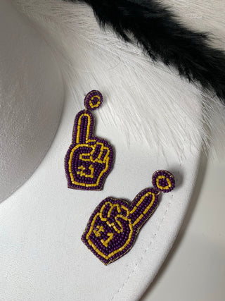 School Spirit Finger Earrings - Jayden Layne