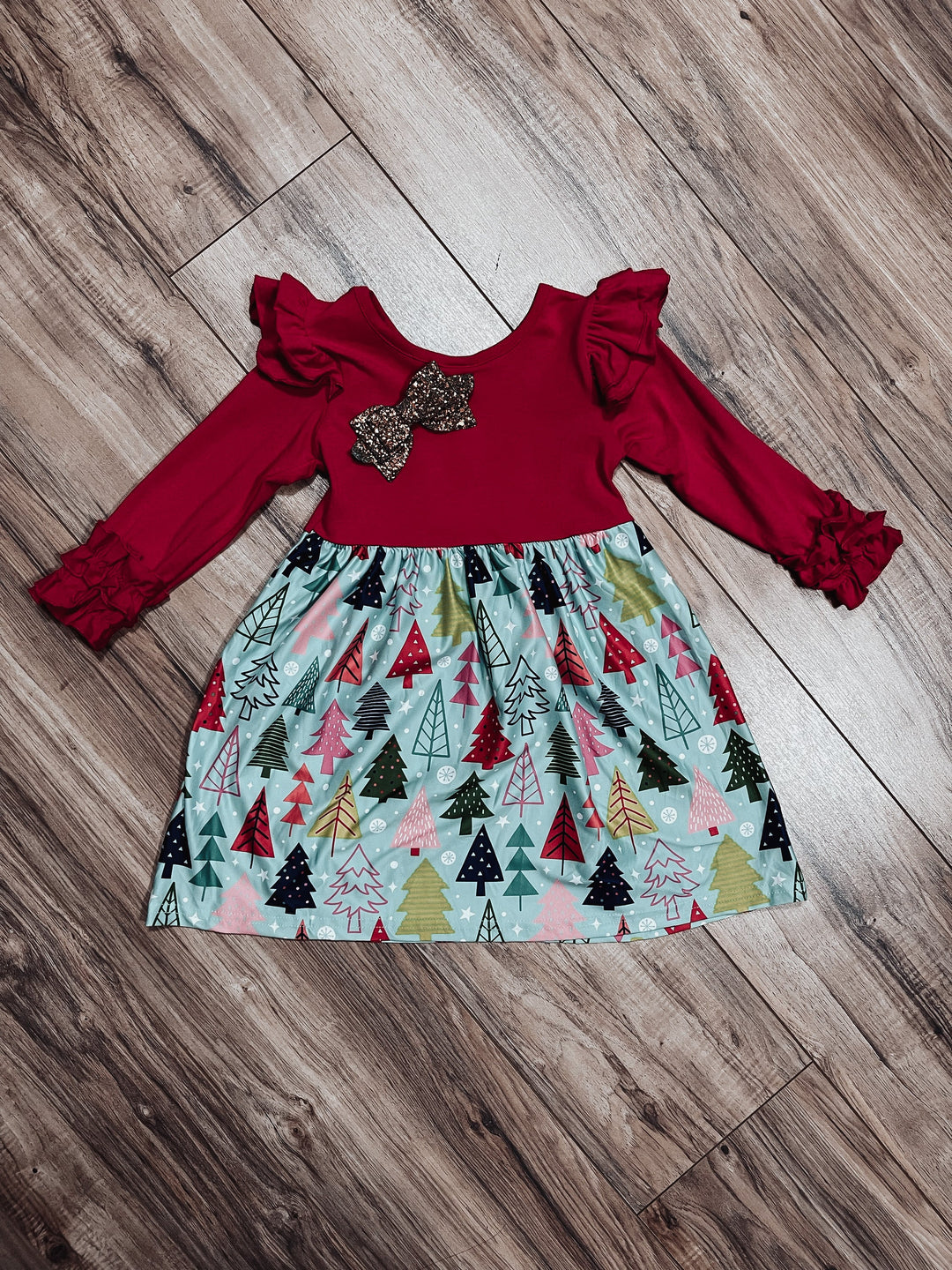 Children's retro Christmas dress - Jayden Layne