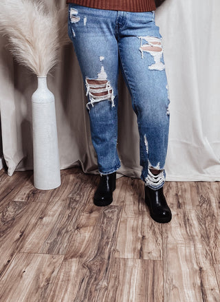 Kensey straight leg jeans - Jayden Layne