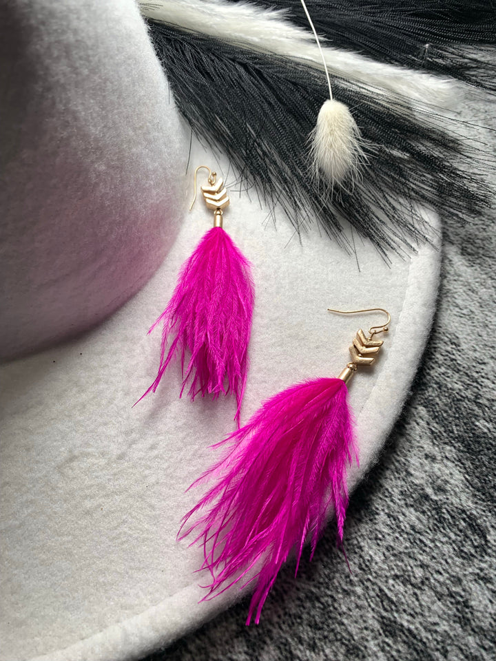 Fun Feather Earrings - Jayden Layne