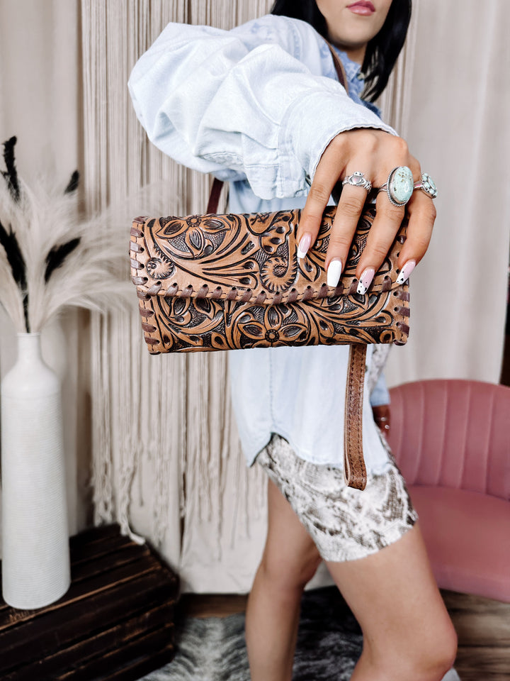 Genuine Leather Wallet Purse - Jayden Layne
