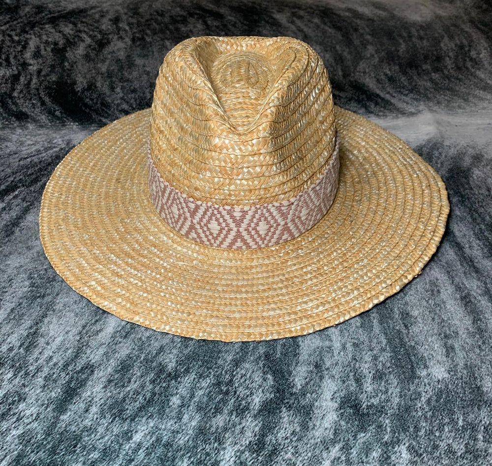 Finley Wide Brim Straw Hat - Jayden Layne