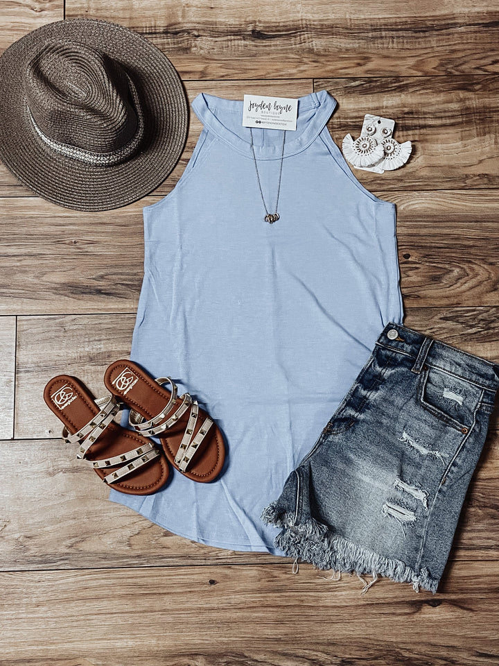 Basic halter tank top - Jayden Layne