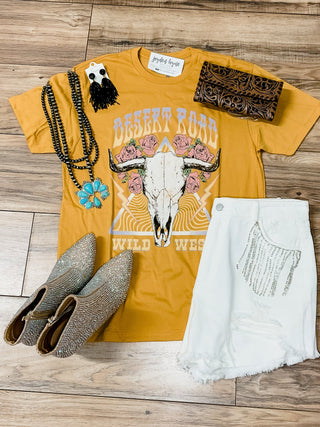 Wild West Desert Road Tee - Jayden Layne