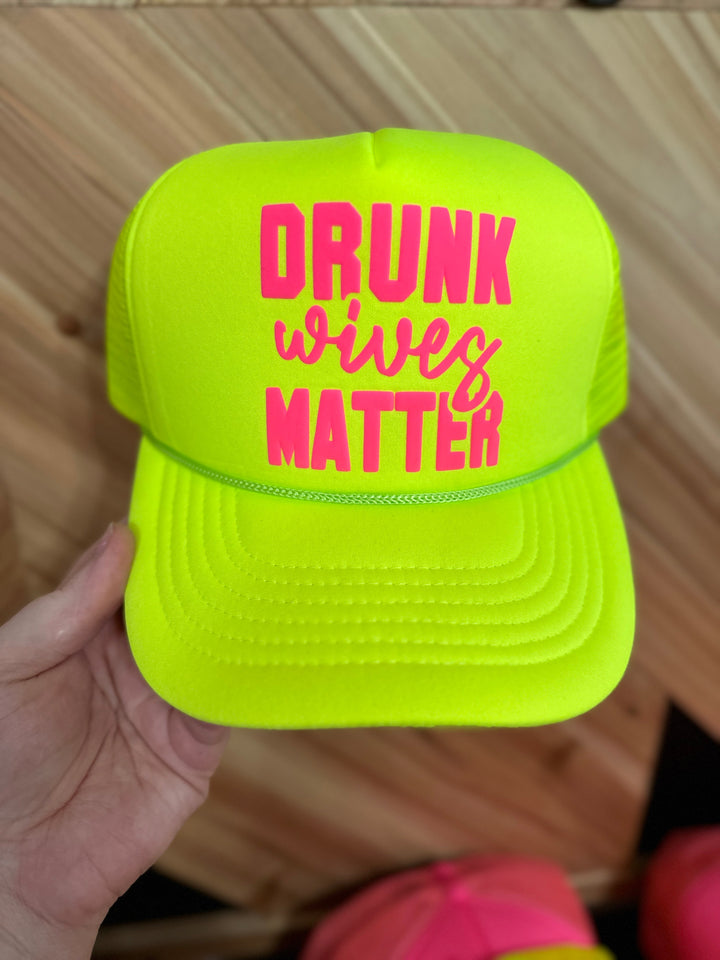 Drunk Wives Trucker Hat - Jayden Layne