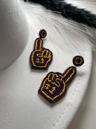 School Spirit Finger Earrings - Jayden Layne