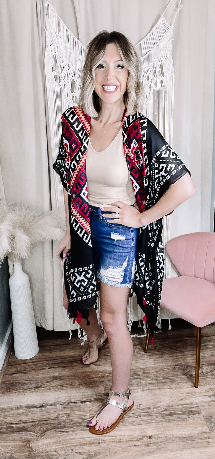 Darla Dark Denim Shorts - Jayden Layne
