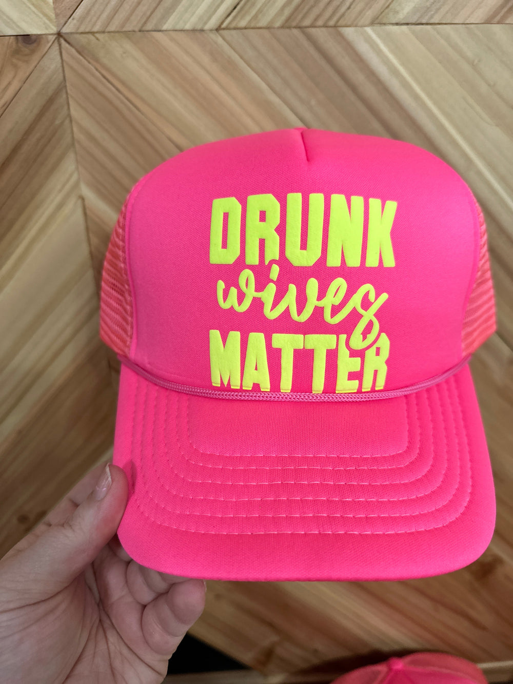 Drunk Wives Trucker Hat - Jayden Layne