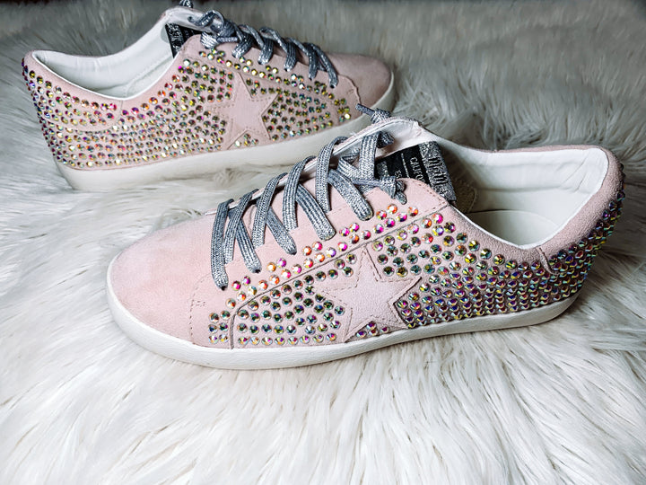 Joann Rhinestone Sneakers - Jayden Layne