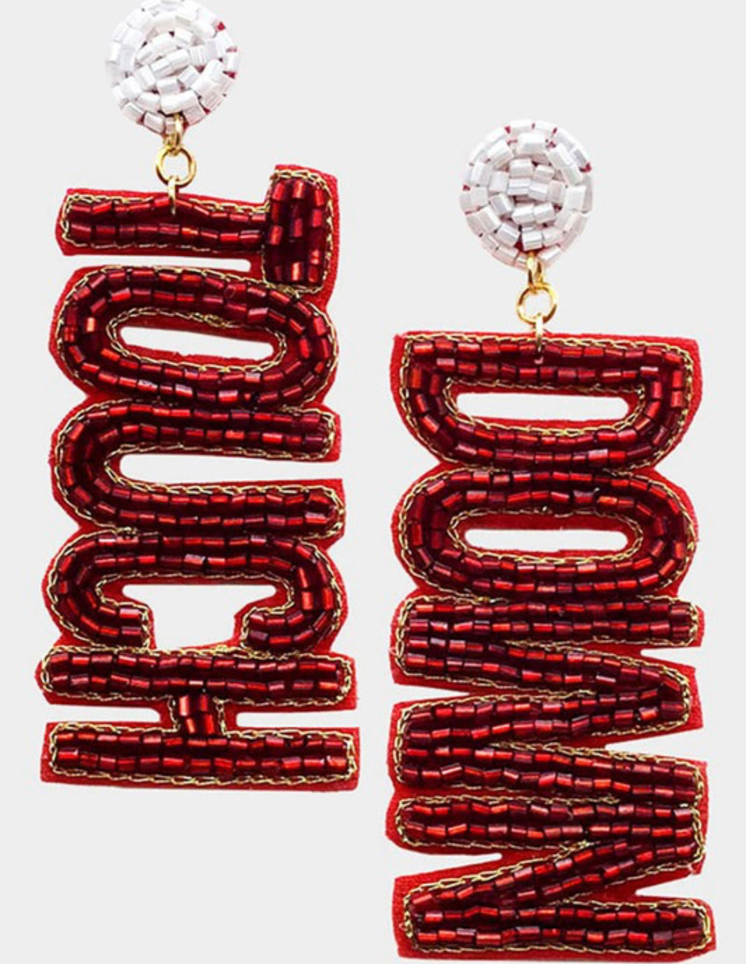 Touch Down beaded earrings - Jayden Layne