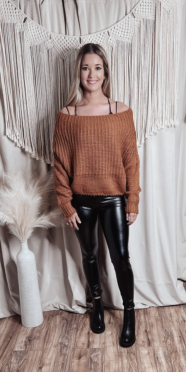 Faux leather leggings - Jayden Layne