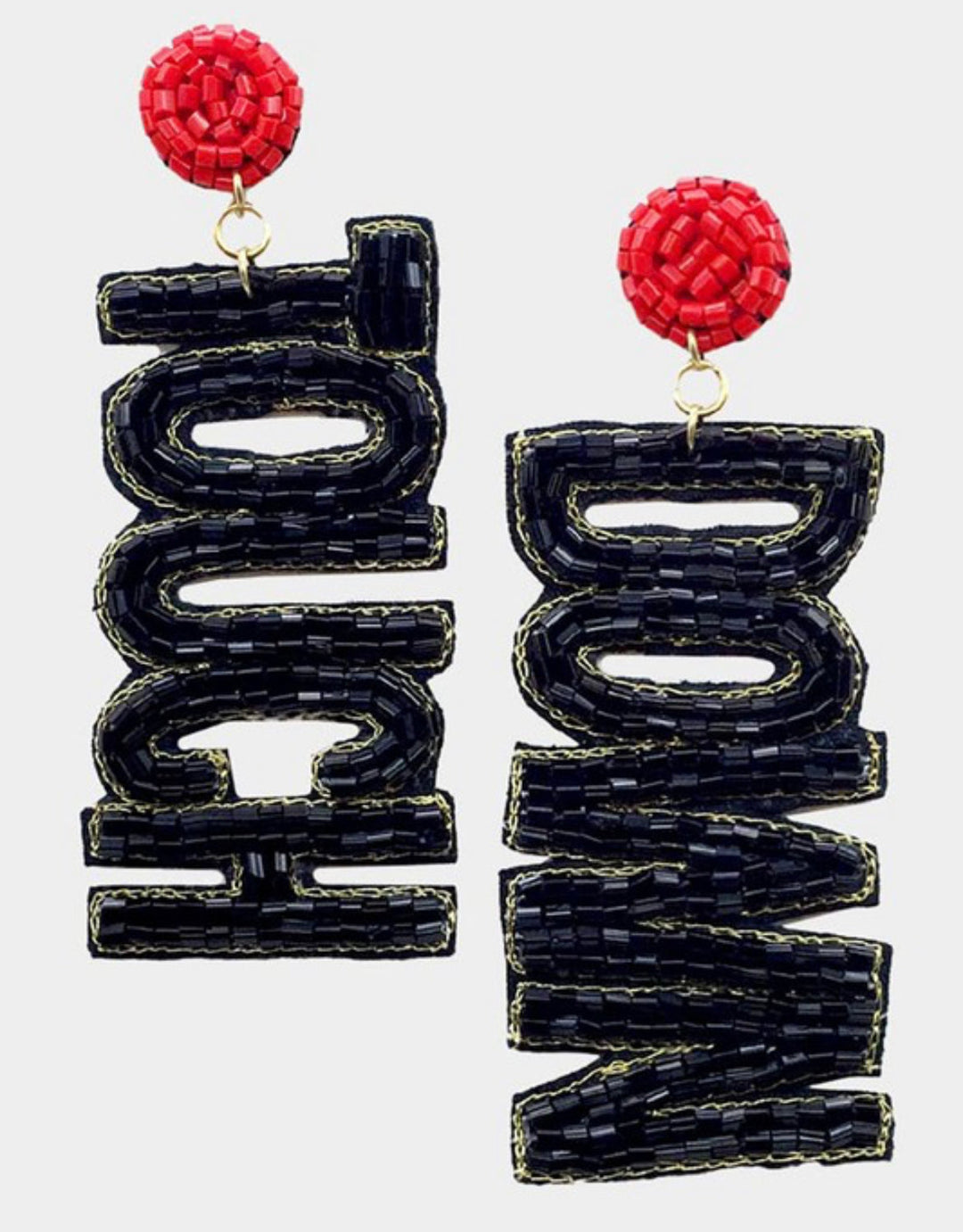 Touch Down beaded earrings - Jayden Layne